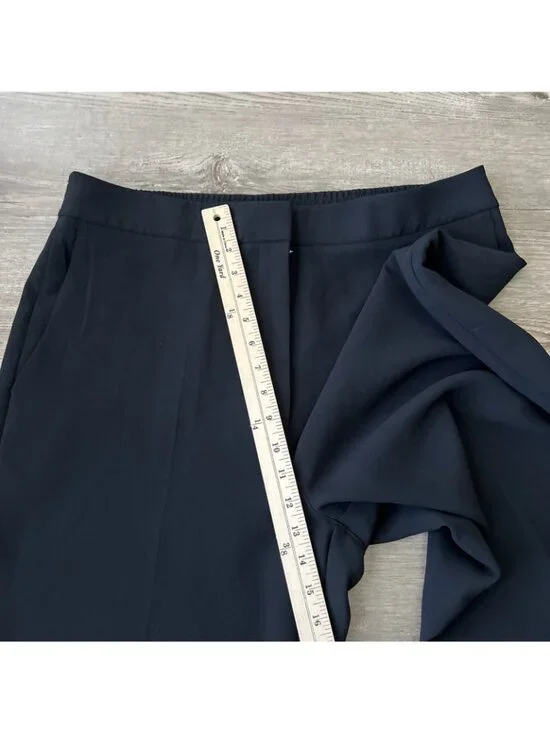 Wilfred Alanya High Waisted Wide Leg Crepe Trousers Womens 16 Full Length - Picture 9 of 15